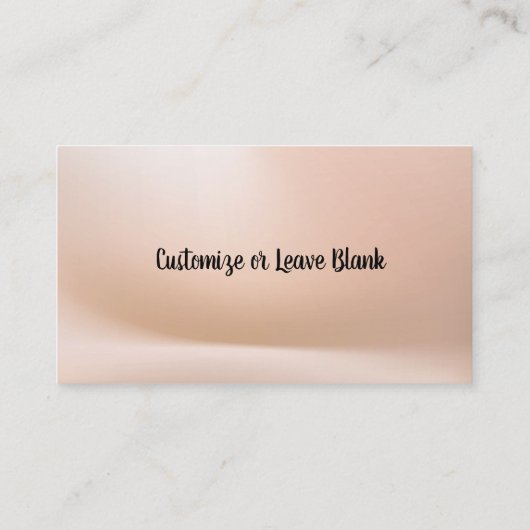 アリゾナデザートサクタスサンセットビジネスカード 名刺 (裏面)