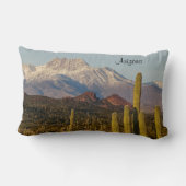 アリゾナデザートサグアーロカッティスノーマウンテン ランバークッション (裏面)
