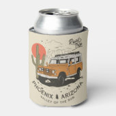 アリゾナデザートサンセットロードトリップカボスフェニックス 缶クーラー (缶正面)