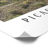 アリゾナデザートピカチョピーク州パークプリント ポスター (角)