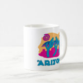 アリゾナデザートブルー コーヒーマグカップ (正面右)