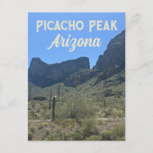 アリゾナデザートランドスケープSaguaro Cactus自然 ポストカード