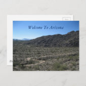 アリゾナデザート美しい ポストカード (正面/裏面)