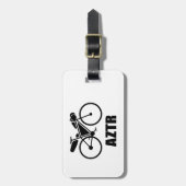 アリゾナトレイルレースビケパッキング ラゲッジタグ (正面縦)