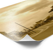 アリゾナトンムストーンメイン通りセピア フォトプリント            (角)