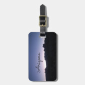 アリゾナドーンライトオーバーマウンテン ラゲッジタグ (正面縦)