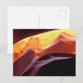 アリゾナパリアキャニオン |砂岩の構造 ポストカード (正面/裏面)