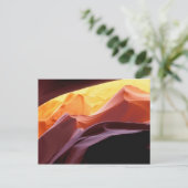 アリゾナパリアキャニオン |砂岩の構造 ポストカード (スタンド正面)