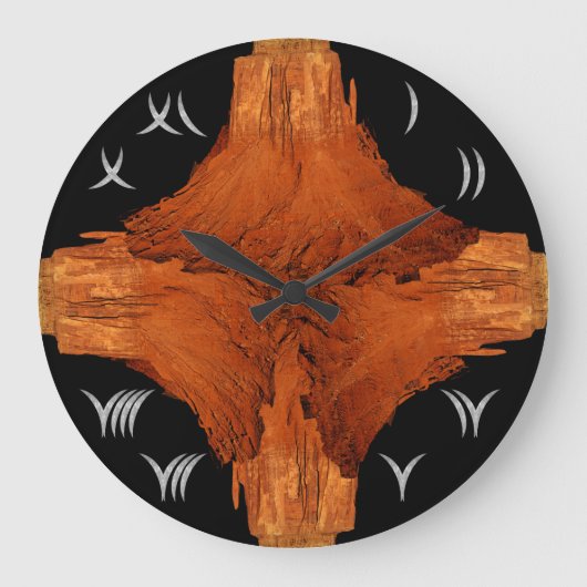 アリゾナビュッツ ラージ壁時計 (正面)