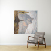 アリゾナピカチョピークサウスウエストデザートデジタルアート タペストリー (インサイチュ(横))