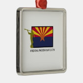 アリゾナフェニックスの代表団LDS CTR メタルオーナメント (右)