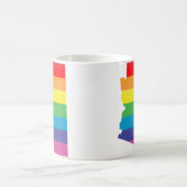 アリゾナプライドストライプの.. コーヒーマグカップ (中央)