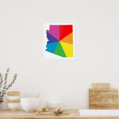 アリゾナプライド。斜め。 ポスター (キッチン)