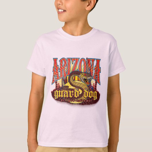 アリゾナヘビオンガード Tシャツ (正面)