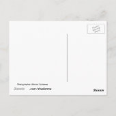 アリゾナポストカード春バドテンプレート ポストカード (裏面)