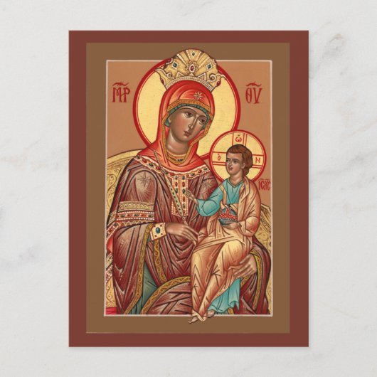 アリゾナマザーオブゴッド祈りの言葉カード ポストカード (正面)