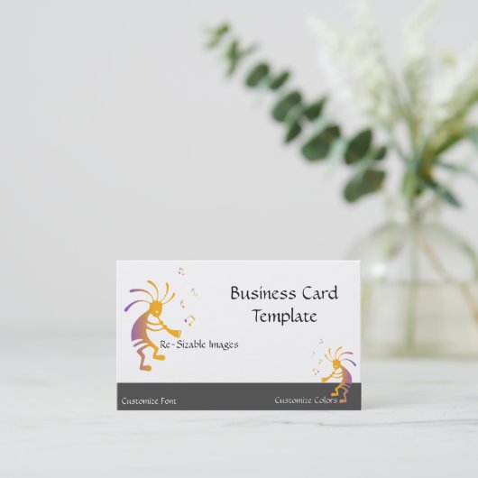 アリゾナミュージックココペリ名刺 名刺 (スタンド正面)