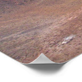 アリゾナメテオクレータープリント ポスター (角)