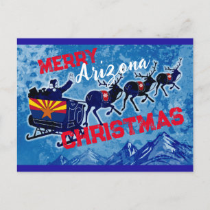 アリゾナメリーーナクリスマスハガキ シーズンポストカード