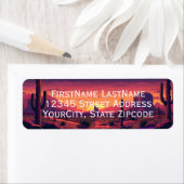 アリゾナユタサウスウェストデザートサグアーロサボス ラベル (インサイチュ)