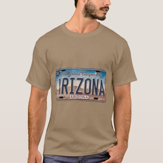 アリゾナライセンスプレート2 Tシャツ (正面)
