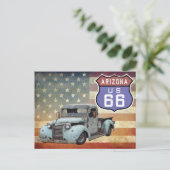 アリゾナルート66号はがき ポストカード (スタンド正面)