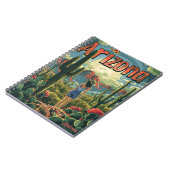 アリゾナヴィンテージイラストレーション ノートブック (左側)