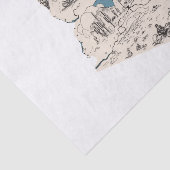 アリゾナヴィンテージ写真の地図 薄葉紙 (詳細)