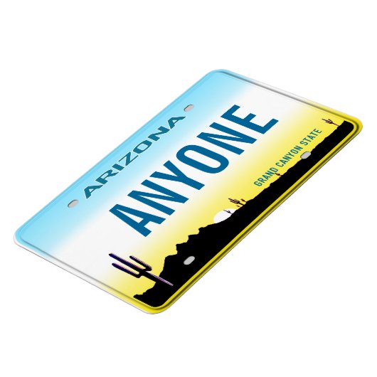 アリゾナ免許プレート(パーソナライズされた) マグネット (左側)