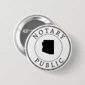 アリゾナ公証人公共 缶バッジ (正面&裏面)