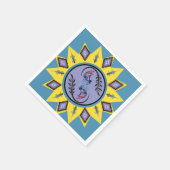 アリゾナ南西部サンココペリ スタンダードカクテルナプキン (角)