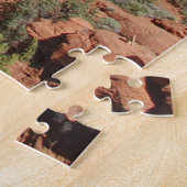 アリゾナ南西部USA風景写真 ジグソーパズル (側面)