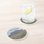 アリゾナ原野山写真砂漠の風景 コースター (側面)