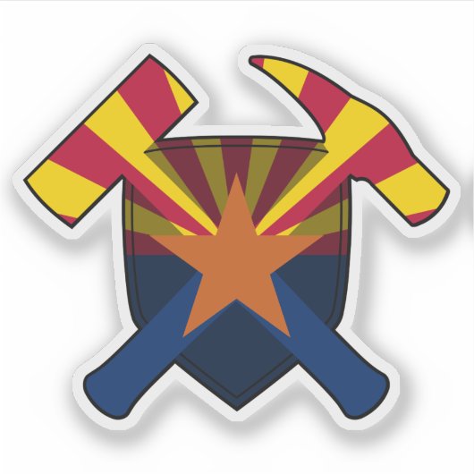 アリゾナ地質学者ビニル シール (正面)