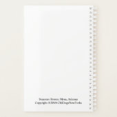 アリゾナ夏の嵐 プランナー手帳 (裏面)