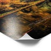 アリゾナ川ソノラン砂漠の山24インチx 11インチ フォトプリント            (角)