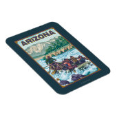 アリゾナ川ラフティング マグネット (右側)