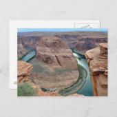 アリゾナ州で馬蹄形の曲げ ポストカード (正面/裏面)