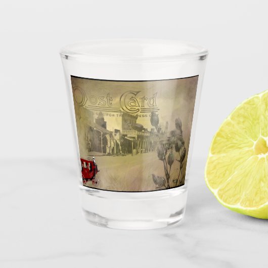 アリゾナ州のトンムストーン通り ショットグラス (正面)