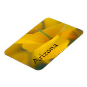 アリゾナ州のポピー畑 マグネット (左側)