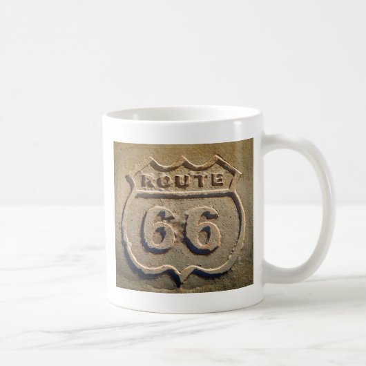 アリゾナ州のルート66歴史標識 コーヒーマグカップ (右)