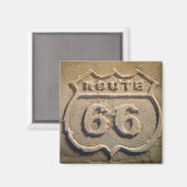 アリゾナ州のルート66歴史標識 マグネット (正面/裏面)