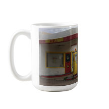 アリゾナ州のヴィンテージガソリンスタンド