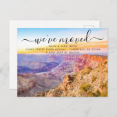 アリゾナ州の引越し案内はがき 案内ポストカード (正面/裏面)