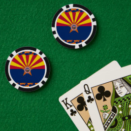 アリゾナ州の旗とシール、アリゾナ州の旗 ポーカーチップ