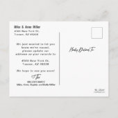 アリゾナ州の目的地の移動案内 インビテーションポストカード (裏面)