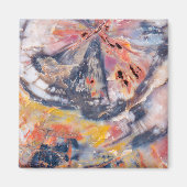 アリゾナ州の石化された木材詳細 マグネット (正面)