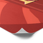 アリゾナ州の石化森林国立公園。 ポスター (角)