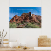 アリゾナ州の聖十字教会 ポスター (キッチン)