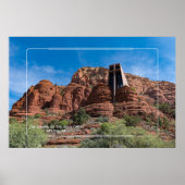 アリゾナ州の聖十字教会 ポスター (正面)